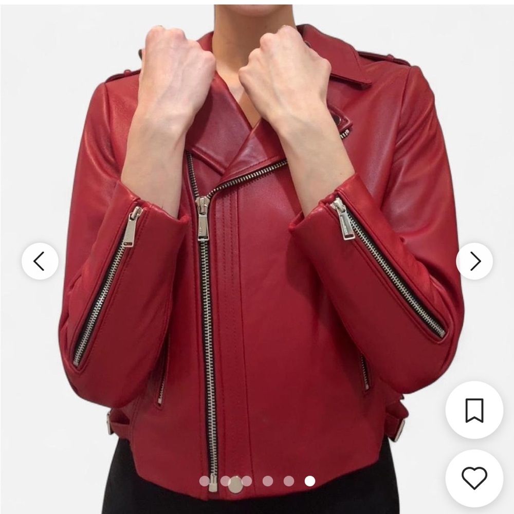 BCBGeneration Leather Jacket - Picture 11 of 15